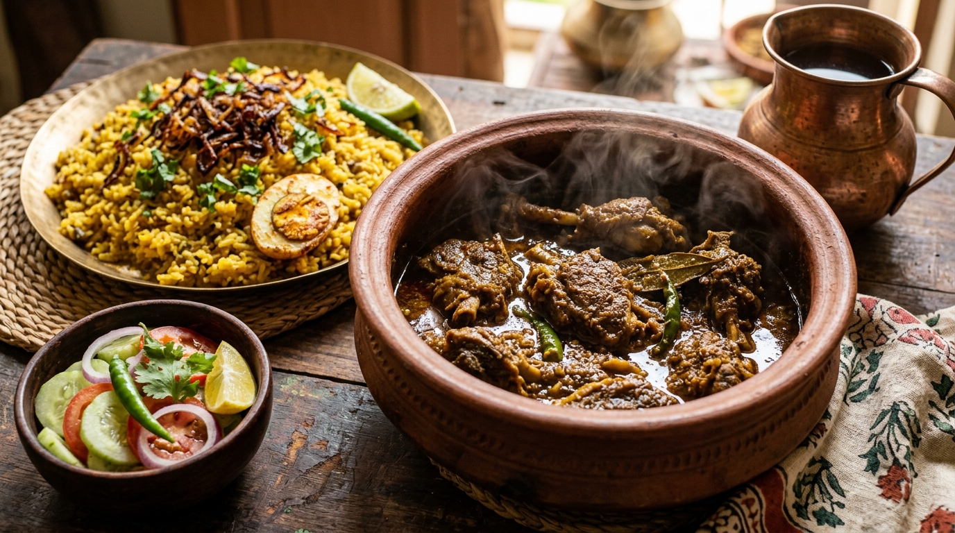 Bachelor Duck Bhuna & Khichuri Feast